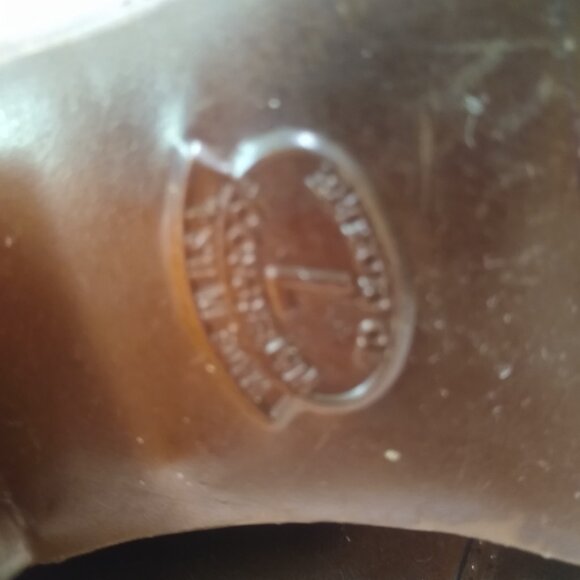 Platform Boots Brown Zip Up Insulated liner. size 7 - Picture 5 of 6